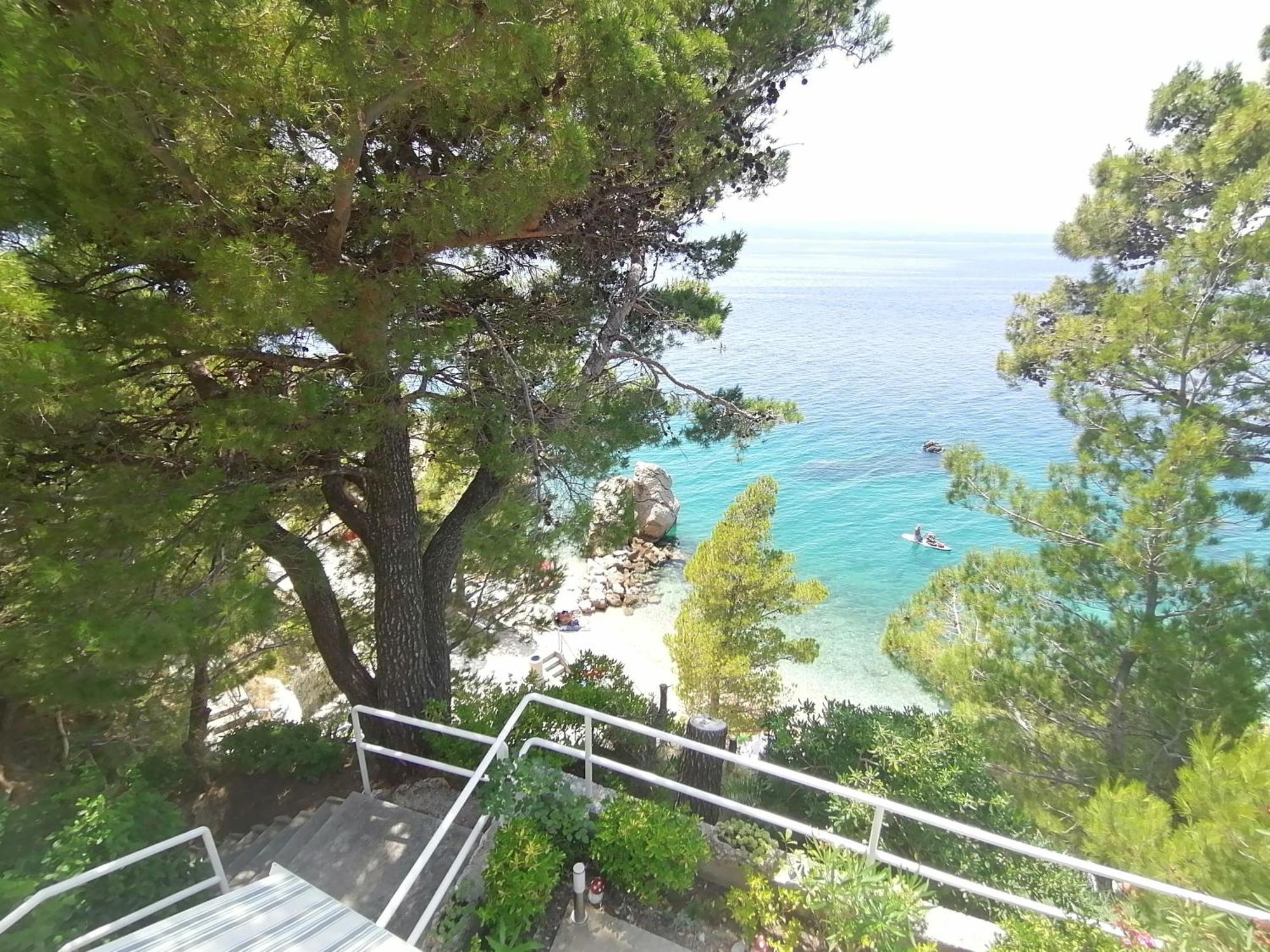 Apartmani Mares - 20 M From The Beach Brela Dış mekan fotoğraf